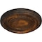 Ekena Millwork Federal Roped Small Ceiling Medallion (Fits Canopies up to 6"), 12 5/8"OD x 1 1/8"P, Rust CM12FERUS - alternate 4